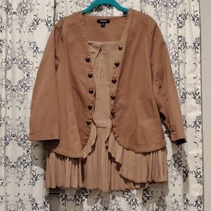tan jacket